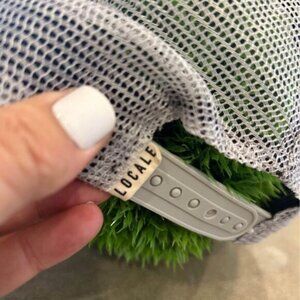 Blue mountain snap back trucker hat. Gray. New condition. (Blue Mountain merch)